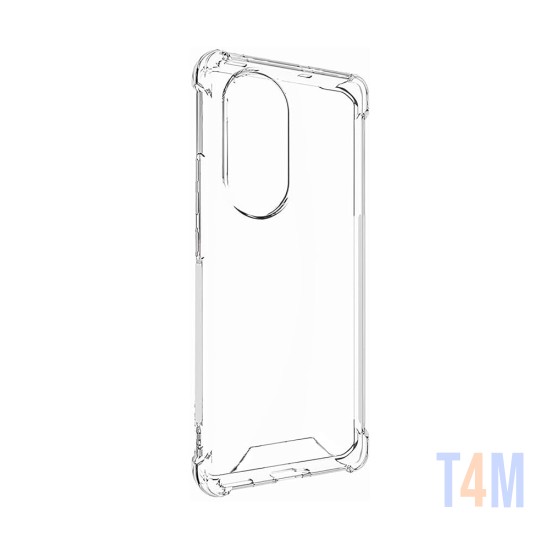 Silicone Hard Corners Case for Oppo Reno 10 Transparent